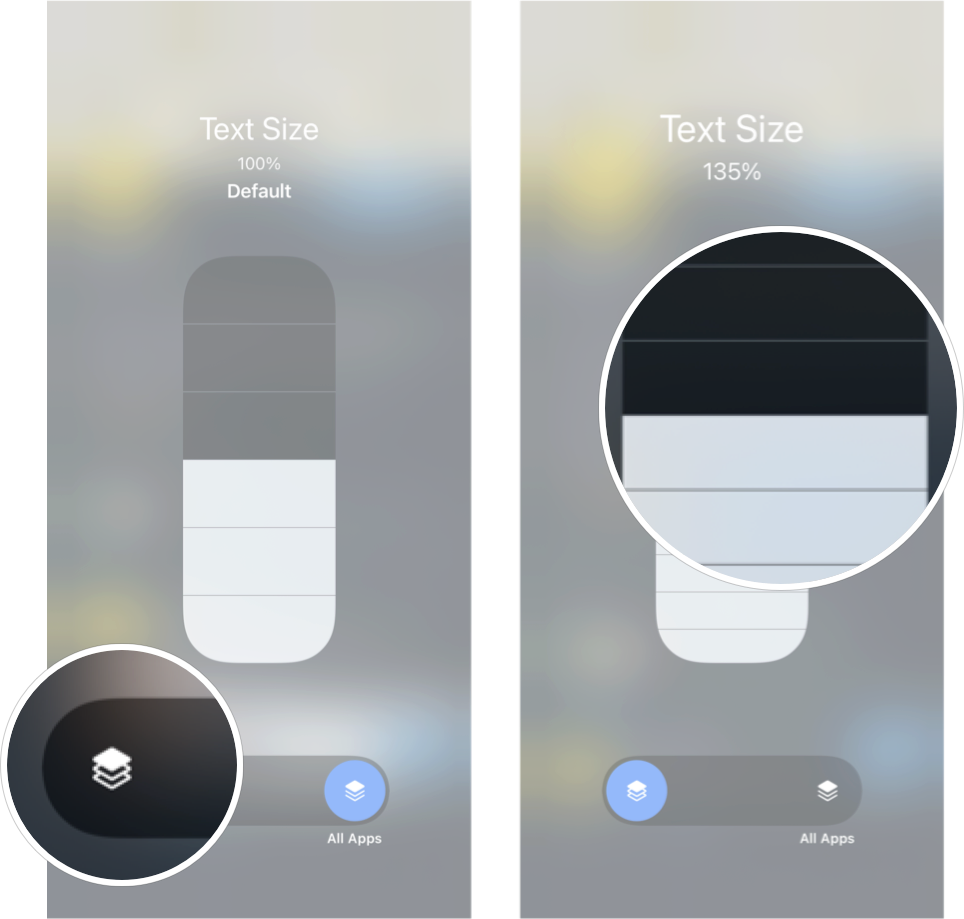 How To Set Per App Text Size On Iphone And Ipad Imore