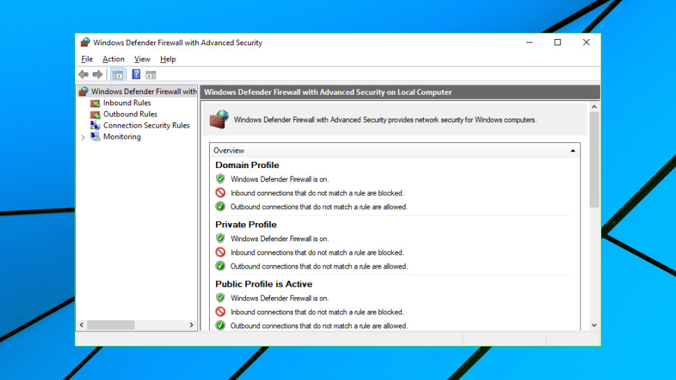 Windows Defender Firewall