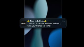 BeReal notification