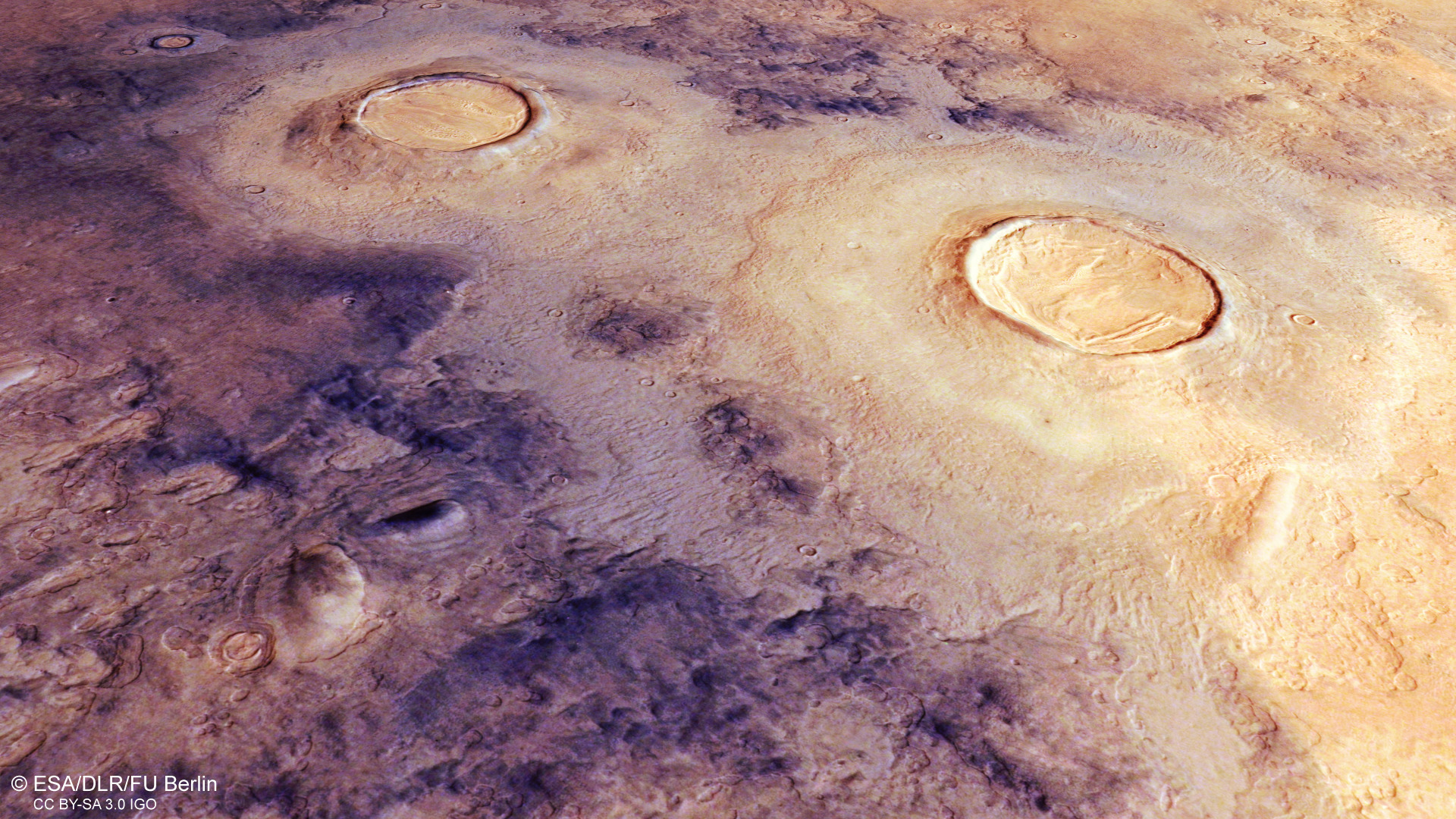 Mars crater complex shows layers of ice in stunning spacecraft photos thumbnail