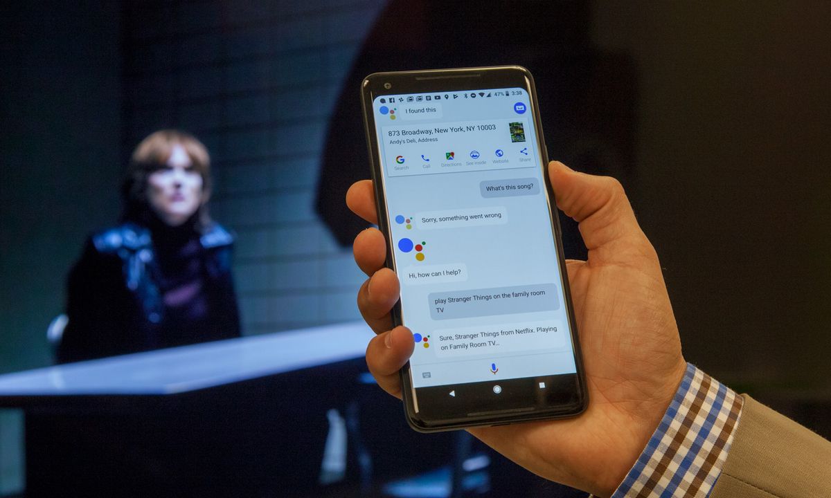 Google Pixel 3 в руке