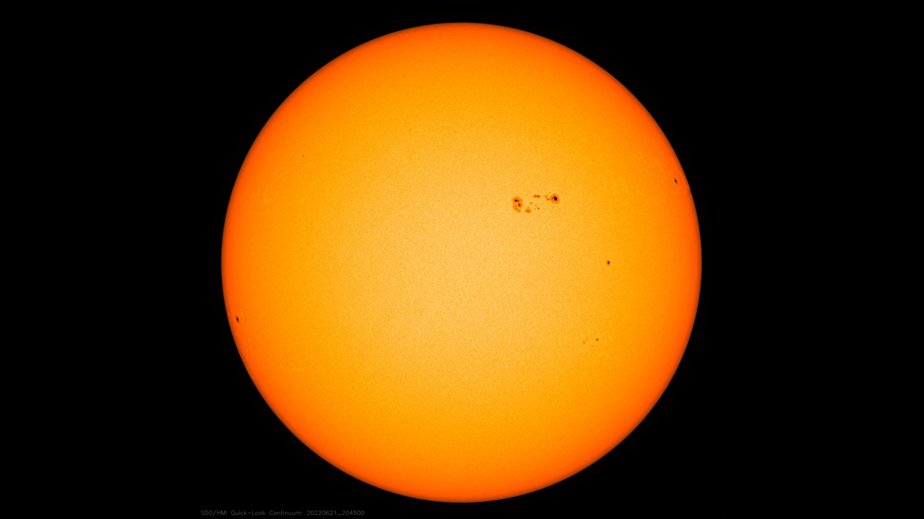A giant sunspot the size of 3 Earths is facing us right now thumbnail