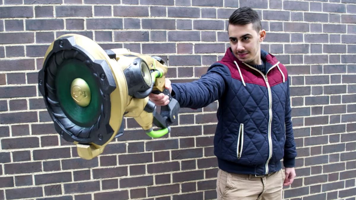 Real-life version of Lucio's gun from Overwatch actually plays music, probably can't heal you