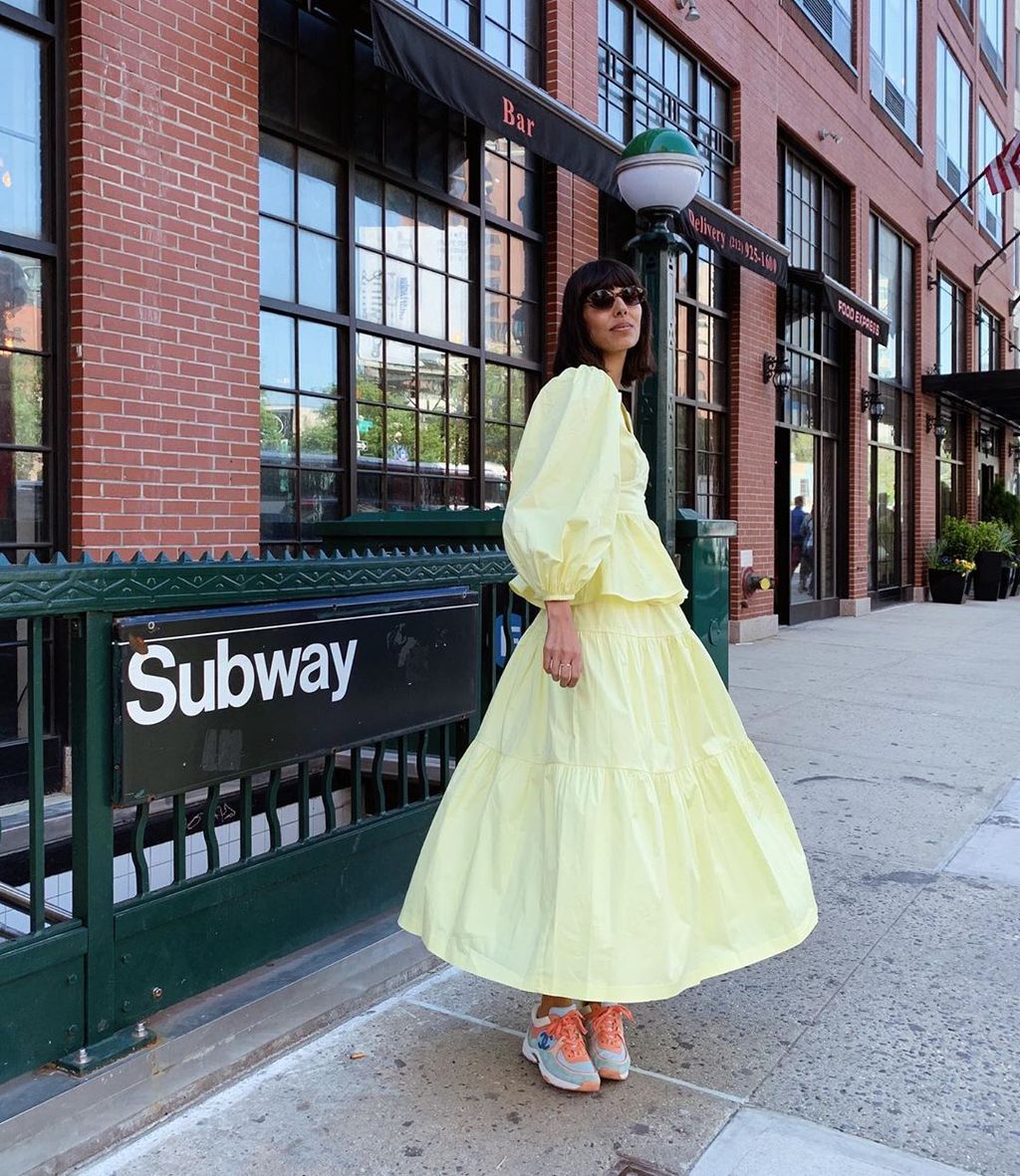 The Best Affordable Dresses To Wear With Sneakers Who What Wear