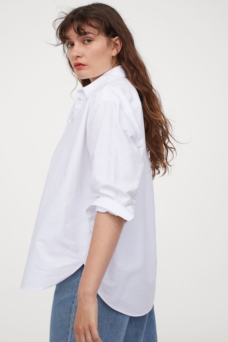 How To Style Collared Shirts The Chic Way Who What Wear