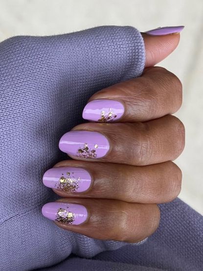 The Most Wearable Purple Nail Colors Of All Time Who What Wear