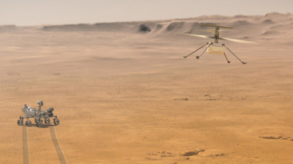 Mars Ingenuity becomes first aircraft ever grounded on another planet due to weather thumbnail