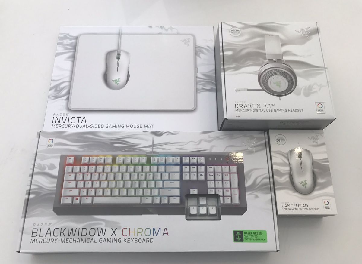 Razer launches white/grey versions of its most popular ... - 1200 x 877 jpeg 94kB