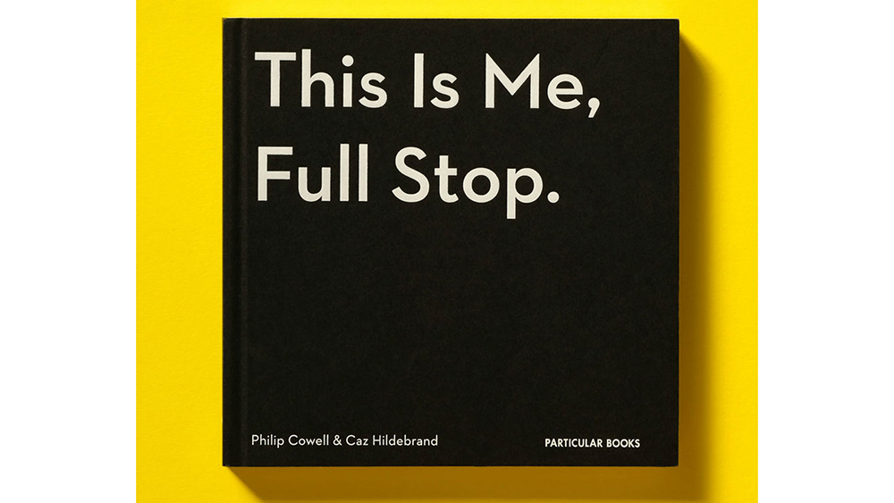 This Is Me, Full Stop book cover is black with sans serif title