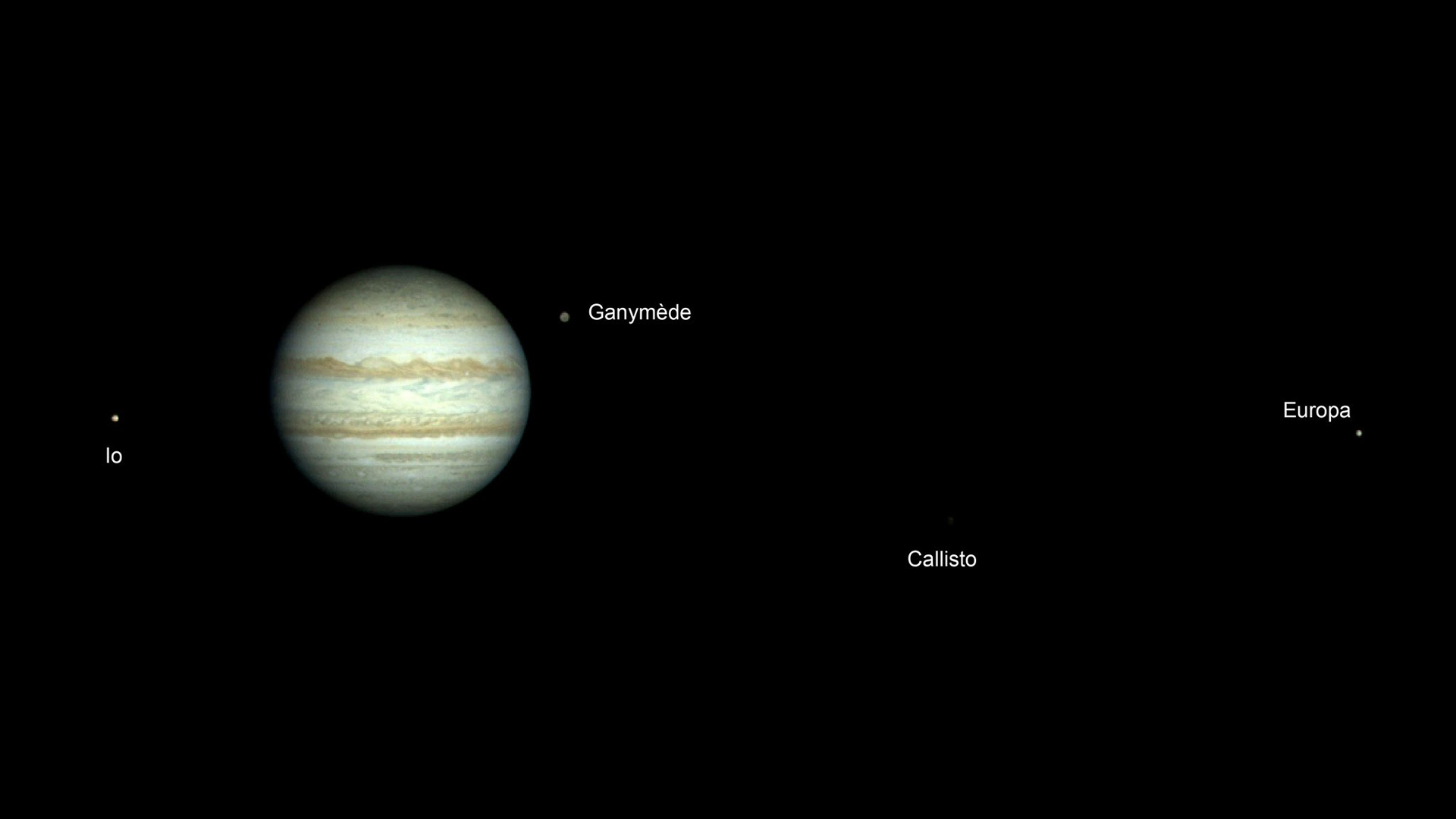 Earth-observing satellite captures rare photos of Jupiter and its moons