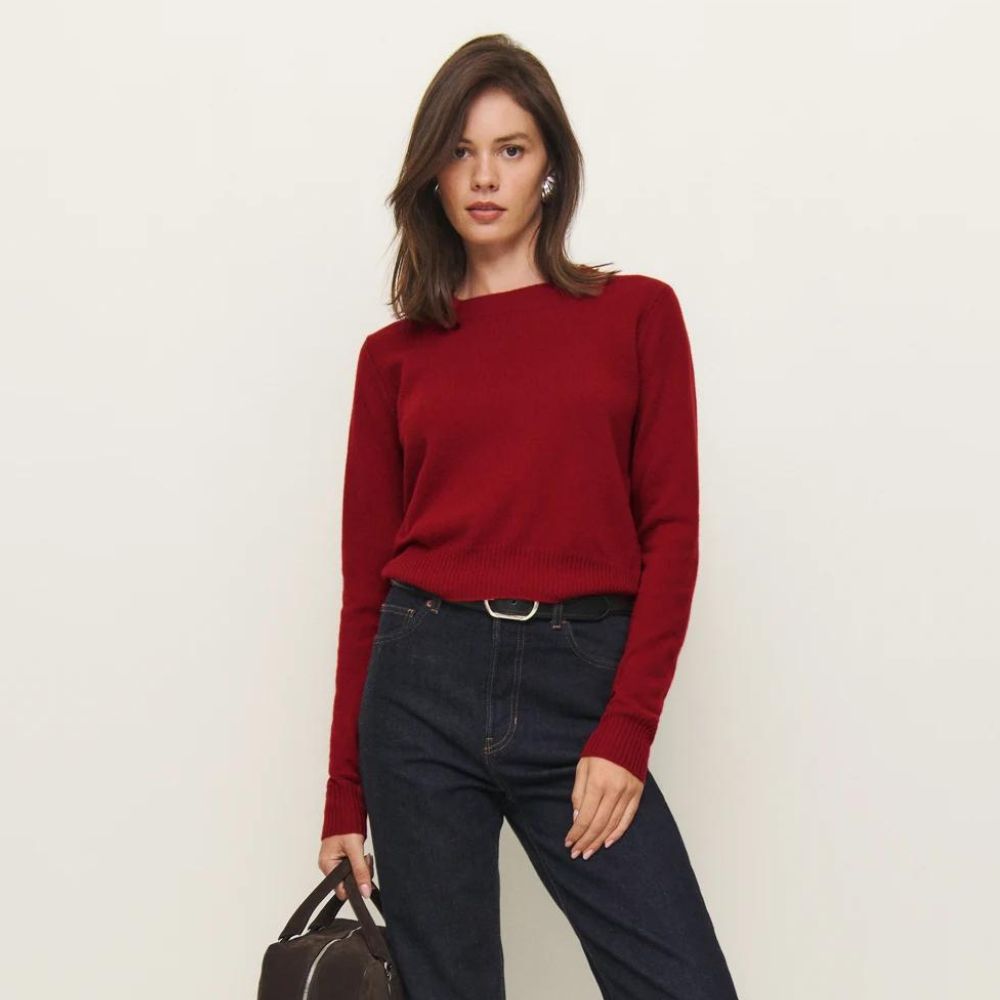 I'm Deeply Obsessed With Reformation's Cashmere Knit—Now All of My Colleagues Want It, Too