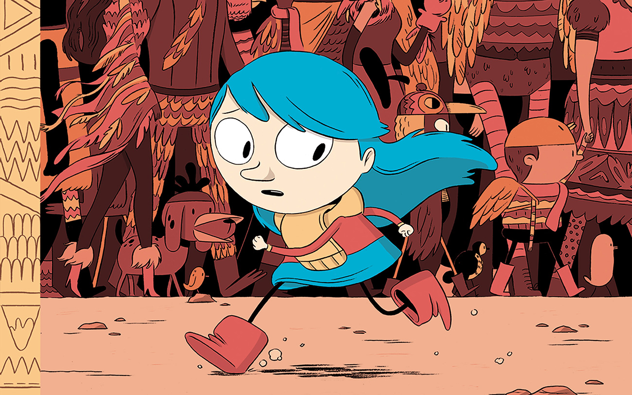 Hilda character design