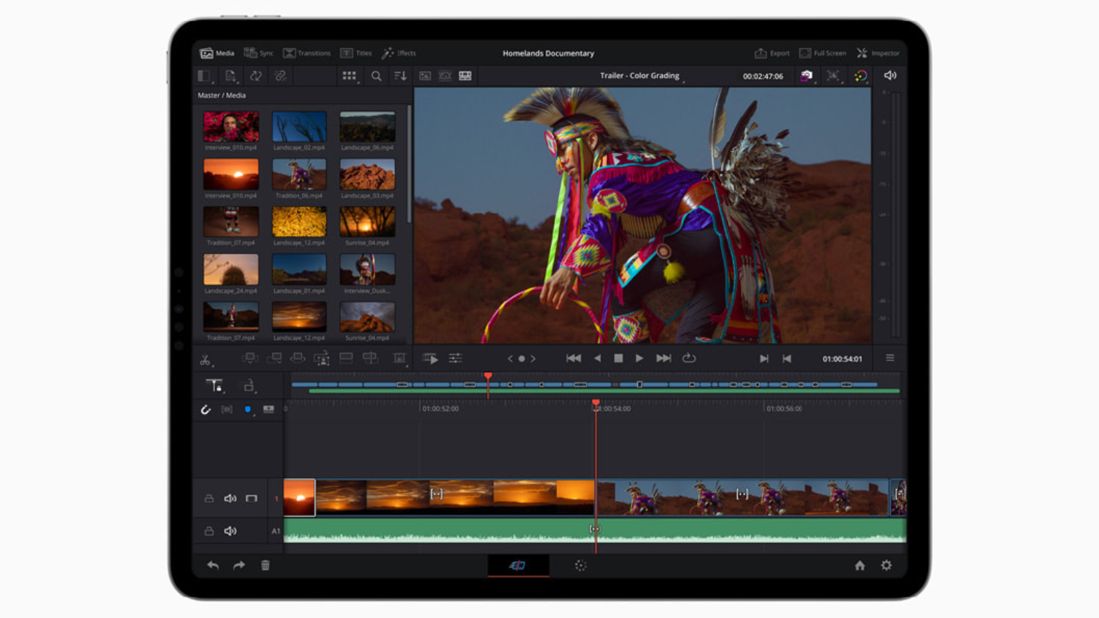 Выпуск бесплатного видеоредактора DaVinci Resolve для iPad