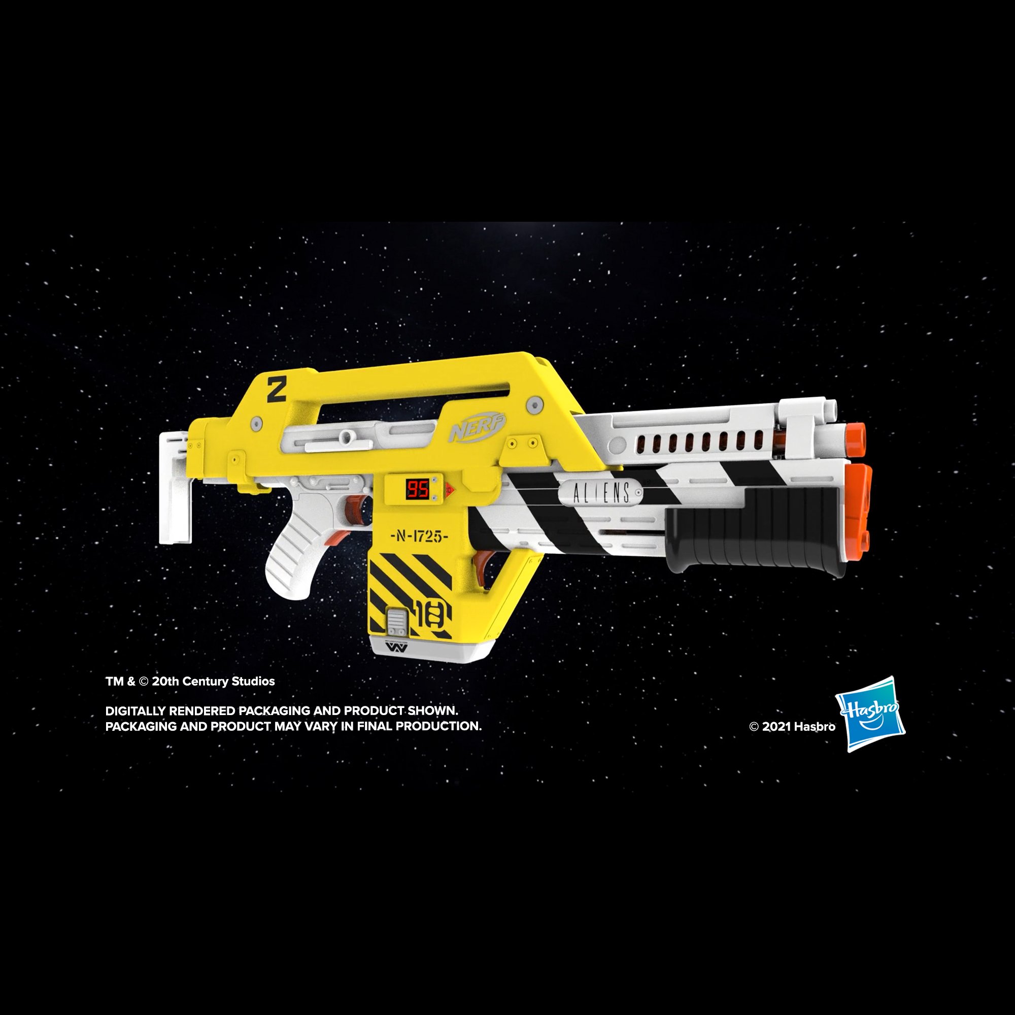 Hasbro has released an awesome new Nerf M41-A Blaster from the film 'Aliens' thumbnail