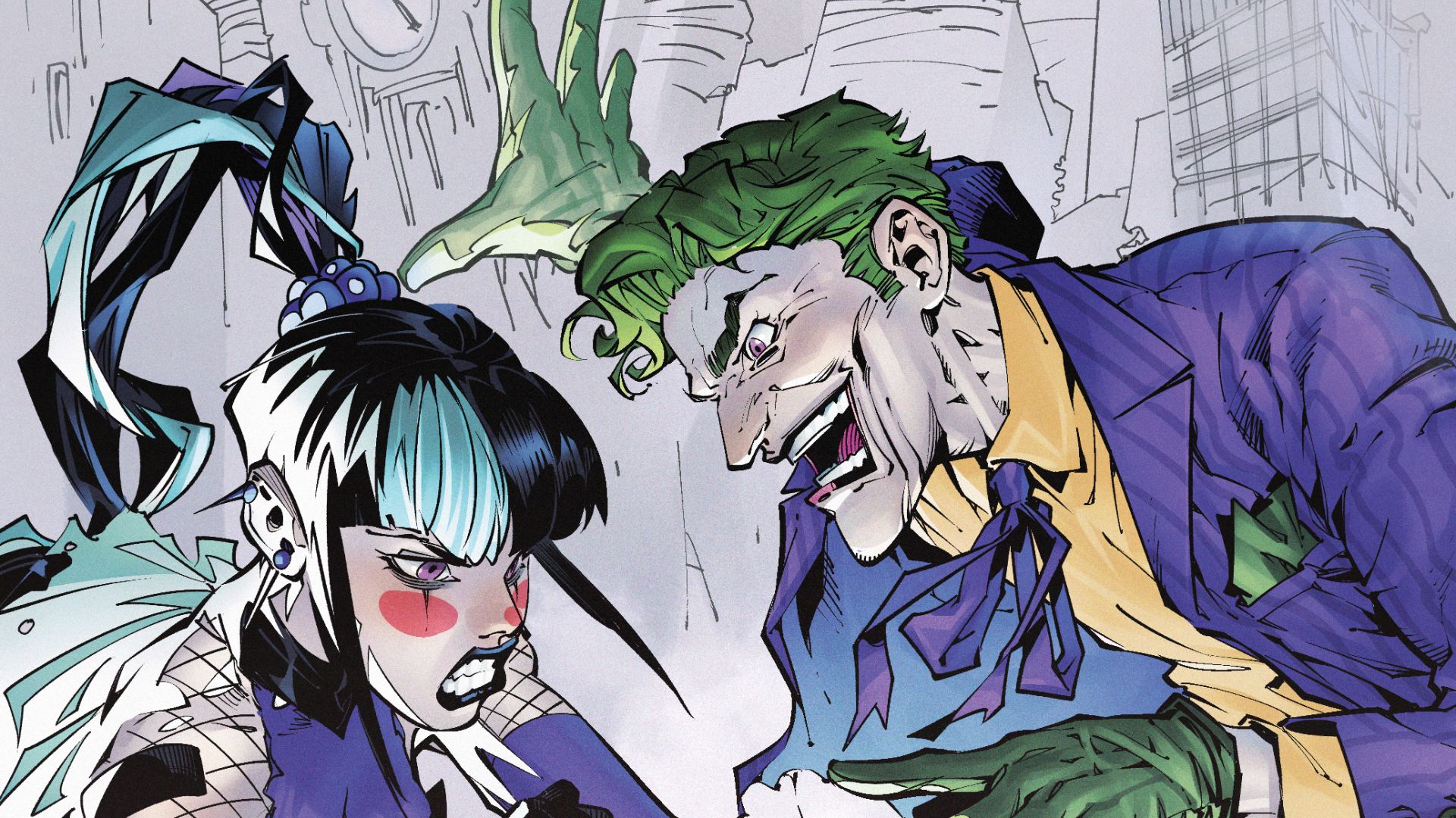 Joker returns to interfere with Punchine’s “Gotham Game” in series finale