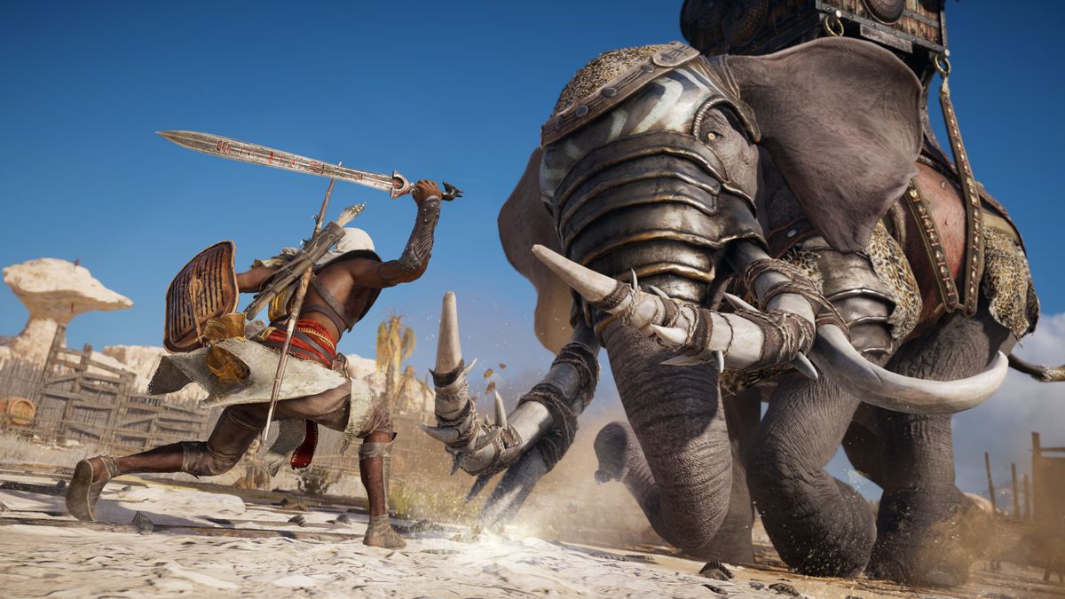 Assassin's Creed Origins has a difficulty setting for the first time in the series' history