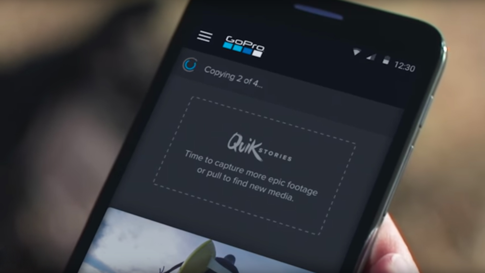 Sharing your GoPro footage has never been easier with QuikStories