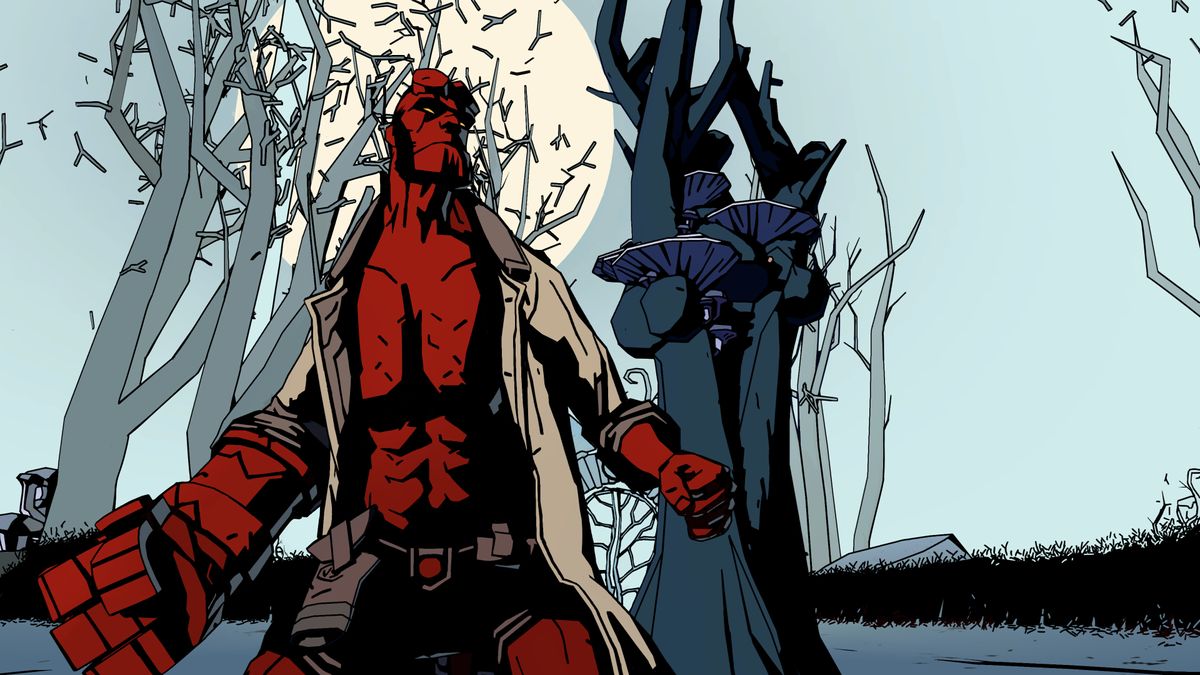 A Badass Looking Hellboy Roguelite Is Being Made With Creator Mike