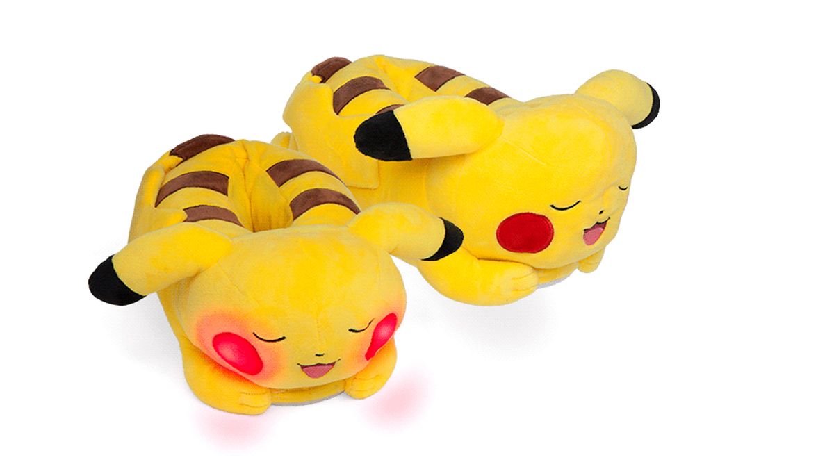 Here's a great bargai... OMG ADORABLE POKEMON SLIPPERS!