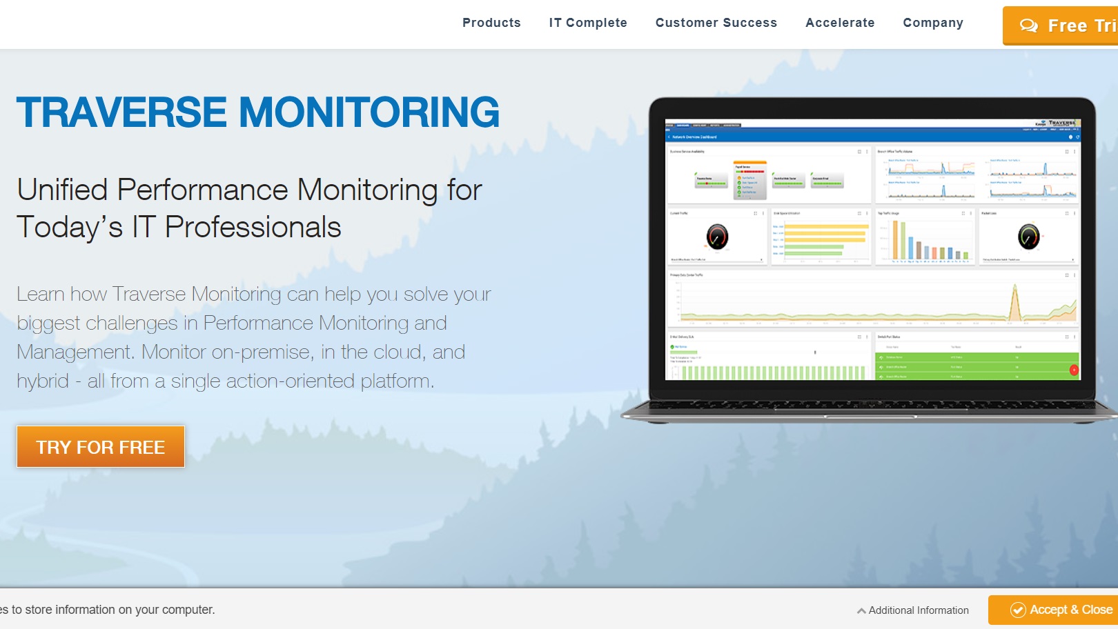 Kaseya Traverse Monitoring