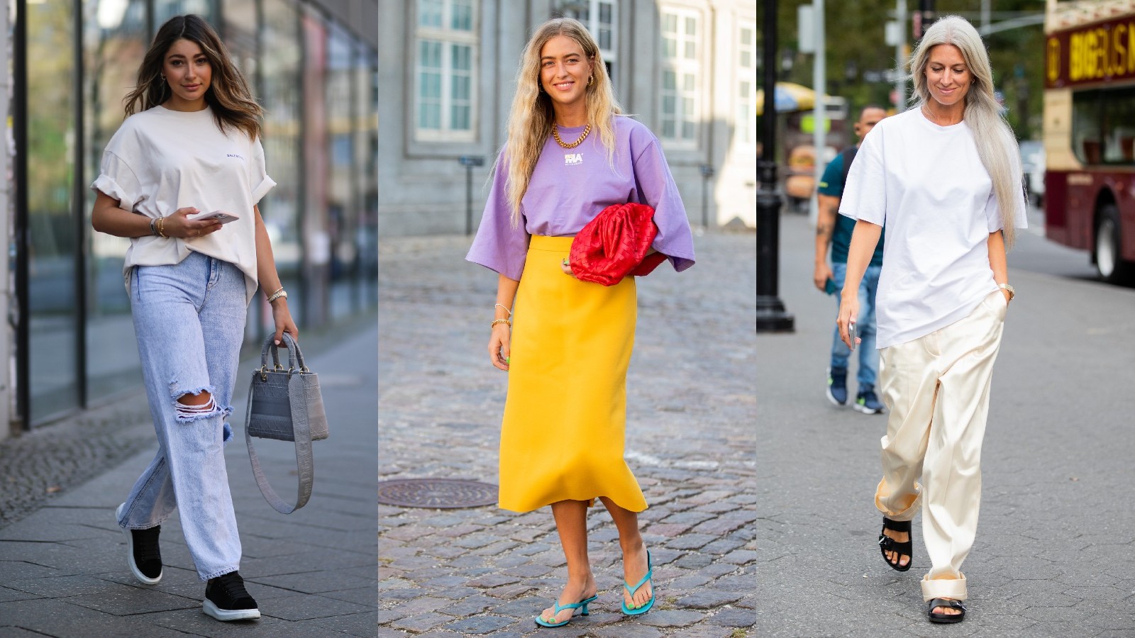 How to style oversized t-shirts: The looks you need to add to your wardrobe stat
