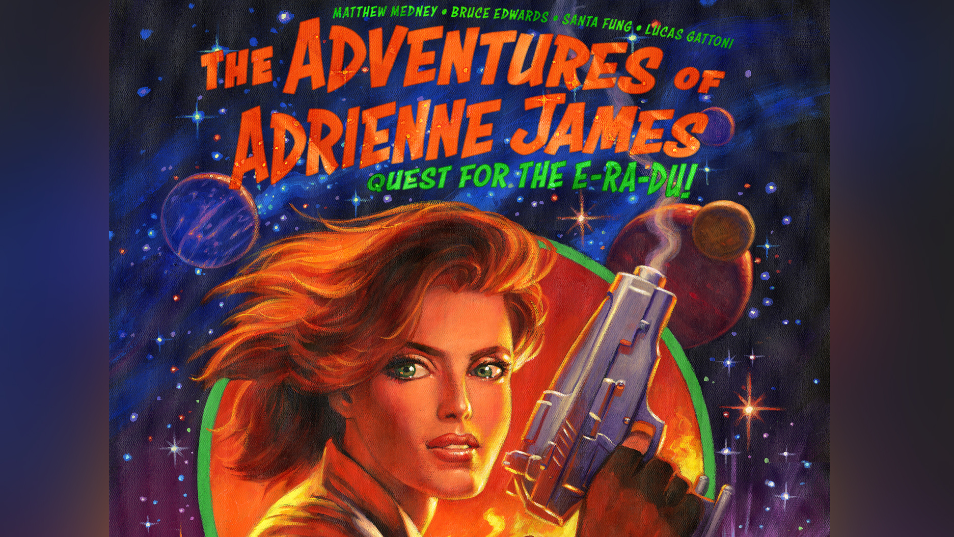 Exclusive Q&A: Heavy Metal CEO Matt Medney on his colorful new sci-fi comic book series 'The Adventures of Adrienne James' thumbnail