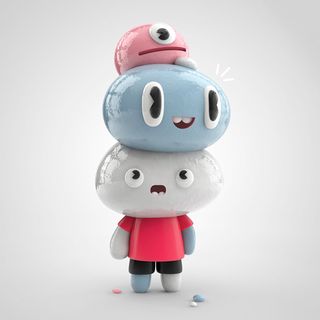 3D character designs