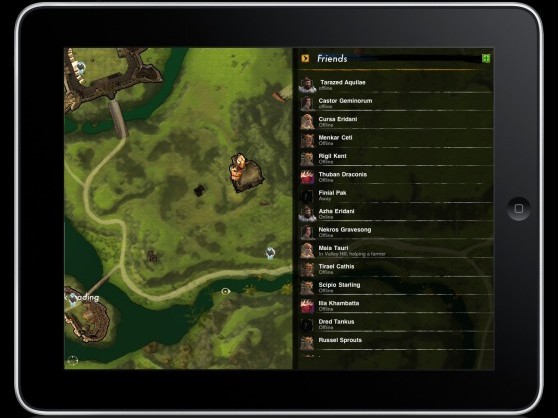 Guild Wars 2 - iPad &#039;extended experience&#039;