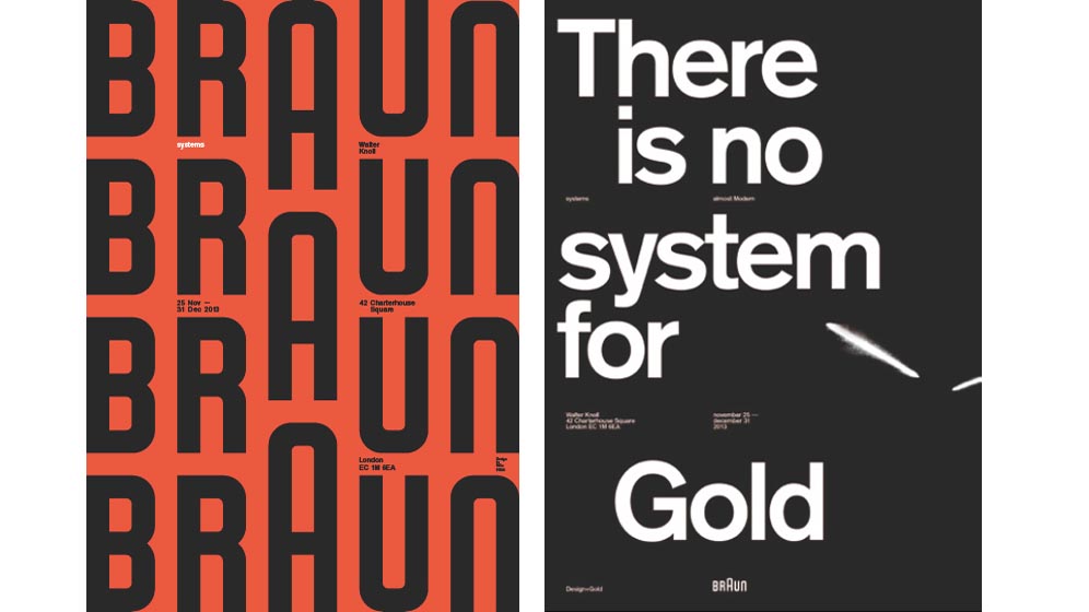 Braun posters