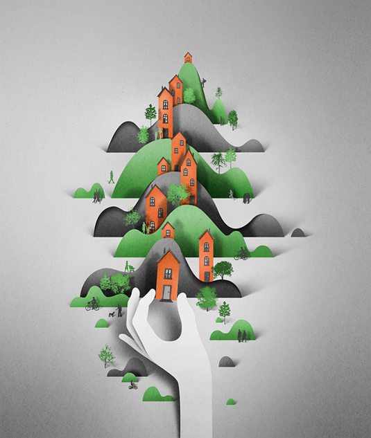 editorial paper art