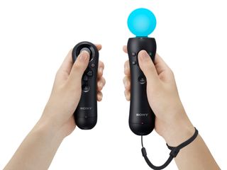 Sony PlayStation Move motion controller and sub-controller