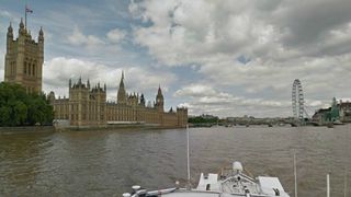 Google Street View lets you sail down the Thames"