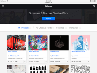 Bēhance (http://behance.net) from Adobe is one of the most popular portfolio sites on the web. It's also a place where employers go to shop