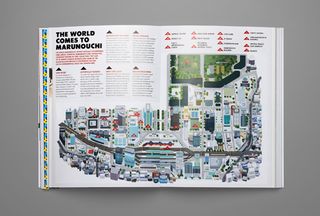 Monocle: Marunouchi - an illustration created as part of Hey's long-standing relationship with Monocle