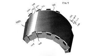 Motorola flexible display patent