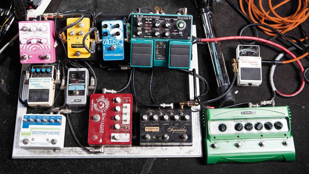 In pictures 68 pro guitarists' pedalboards MusicRadar