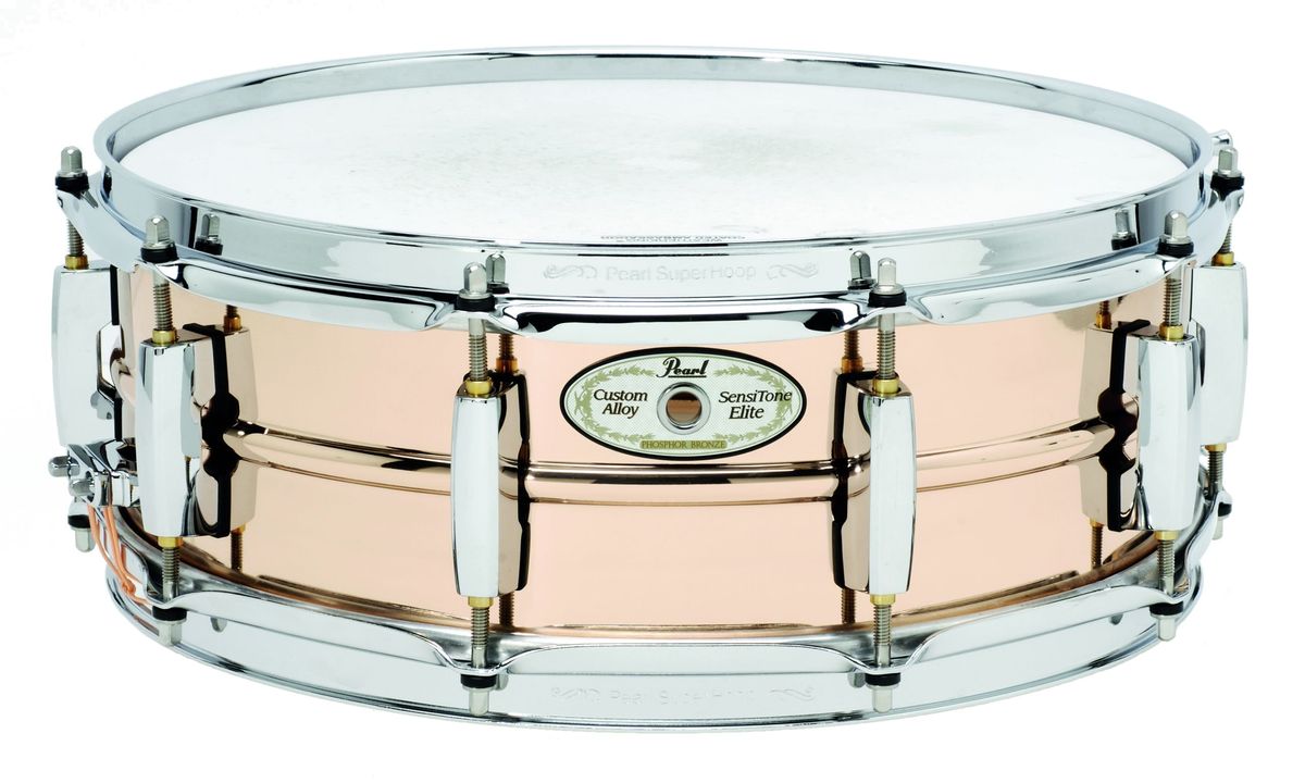 The phosphor bronze snare is perfect for vintage breakbeat grooves or jazz.