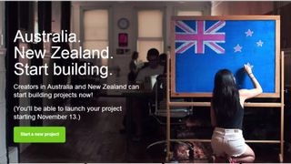 Kickstarter Australia and New Zealand