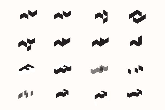 The new branding provides a more mature look for the creative agency