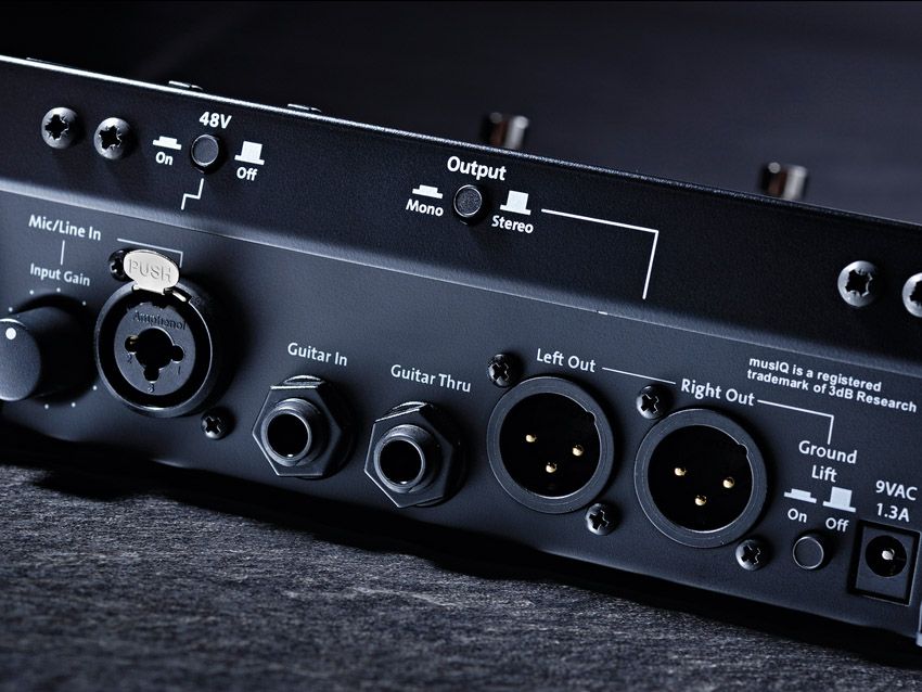 The Live 3 can output in stereo and offers separate channels for guitar and vocals.