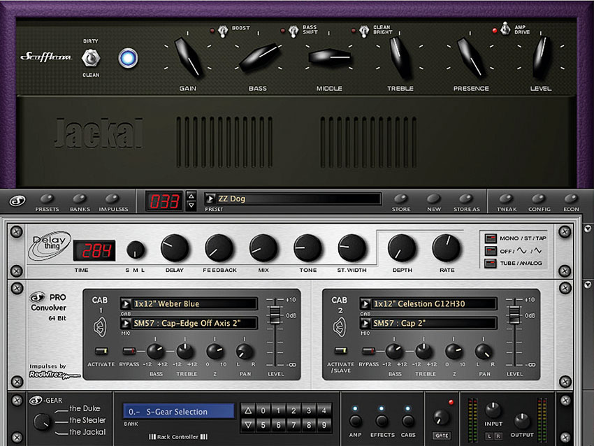 The Jackal is Scuffham's individual take on high-gain Soldano-style sounds