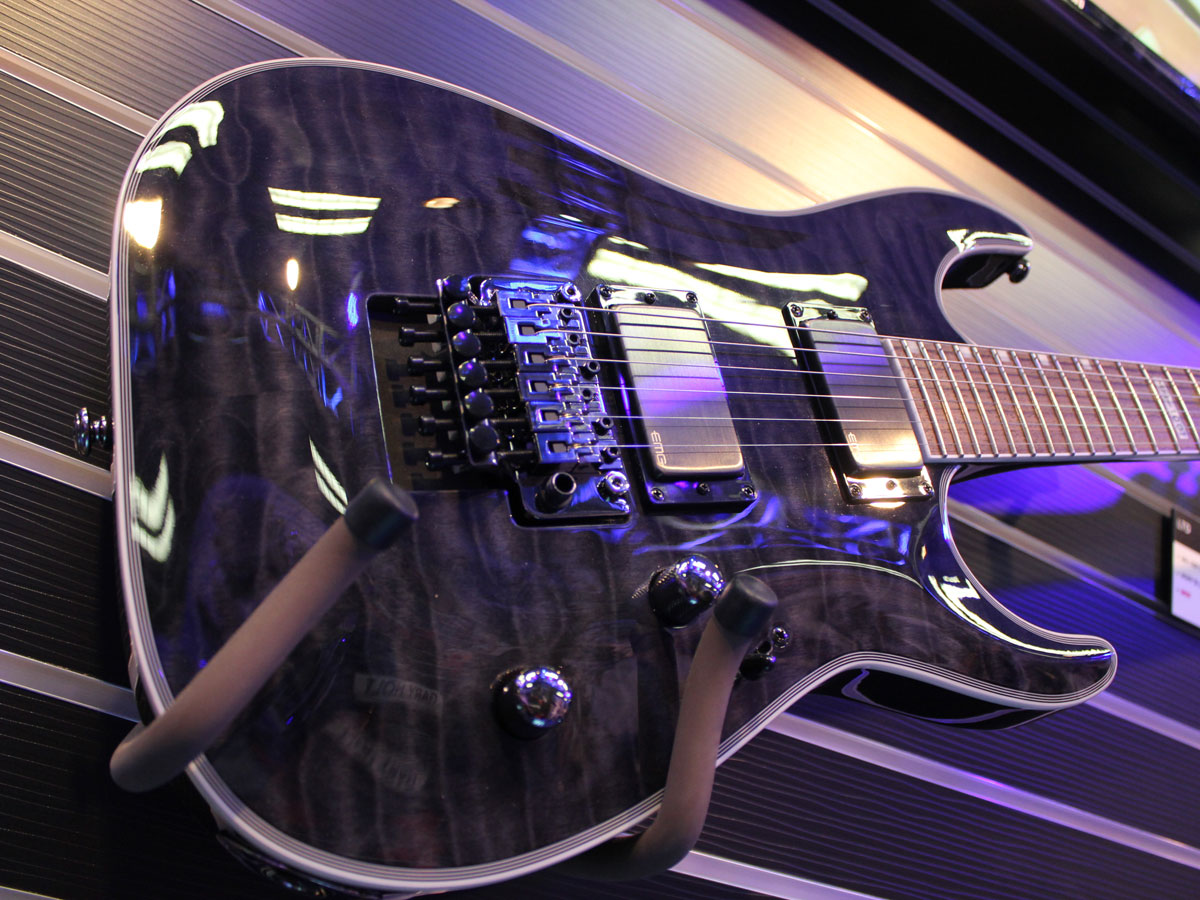 LTD MH-1001 See Thru Black Metalworks