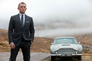 Aston DB5 is as closely associated to Bond as Martinis and Walther PPKs