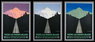 Vintage posters - Vers Le Mont Blanc