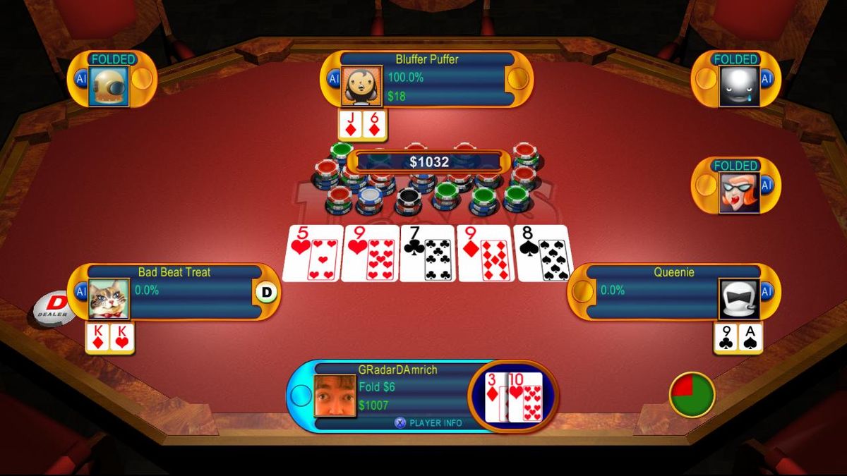 texas holdem on xbox one