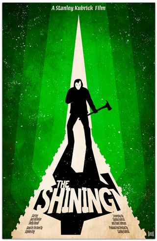 Ben's posters for The Shining helped raise his profile