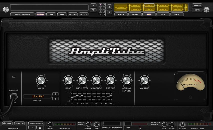 The graphic EQ allows you to fine-tune those frequencies