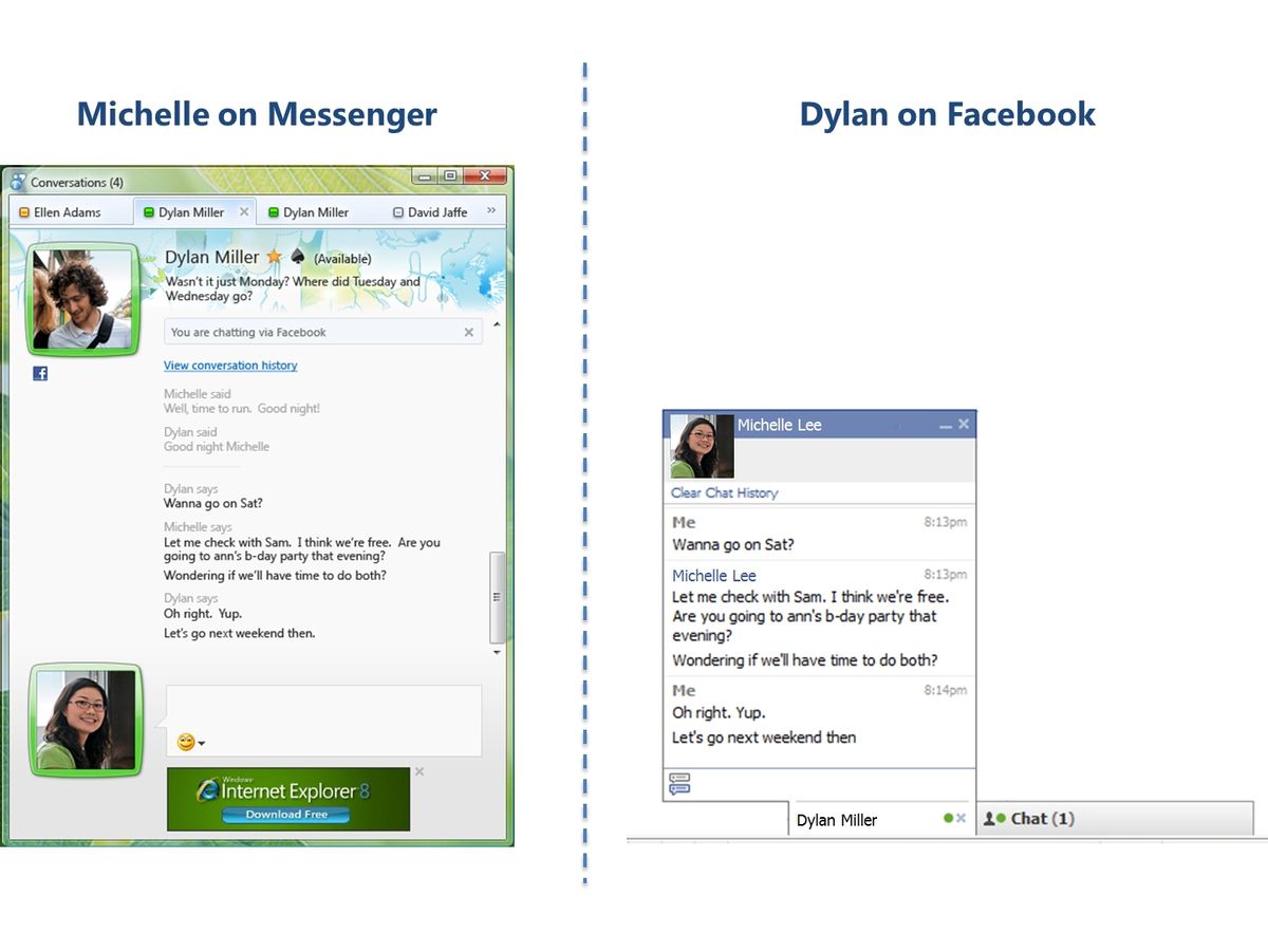 Microsoft integrates Facebook chat into messenger TechRadar