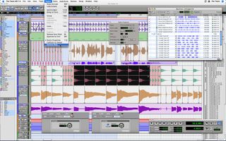 Imported audio will sync to your project's tempo in Pro Tools 7.4