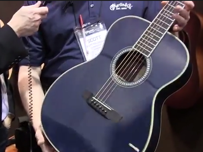 Martin Acoustic Guitars: Video and stand gallery